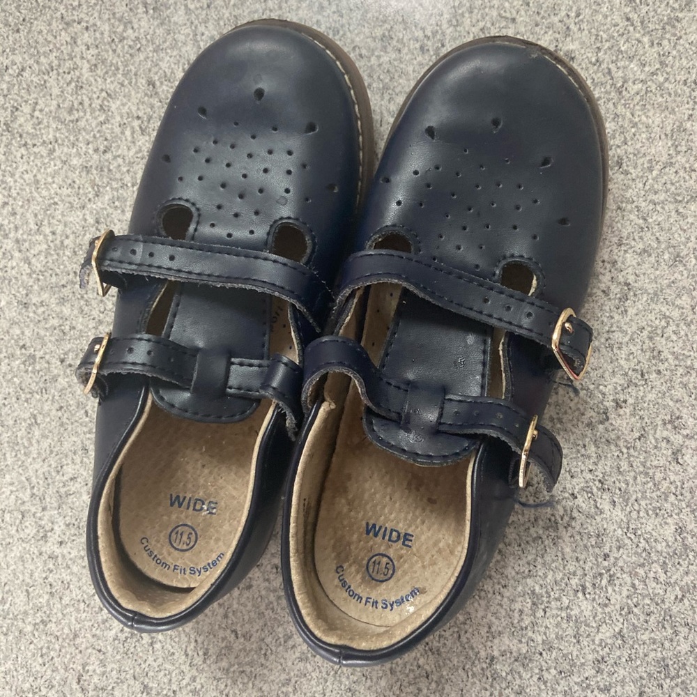 MaryJane double strap shoes